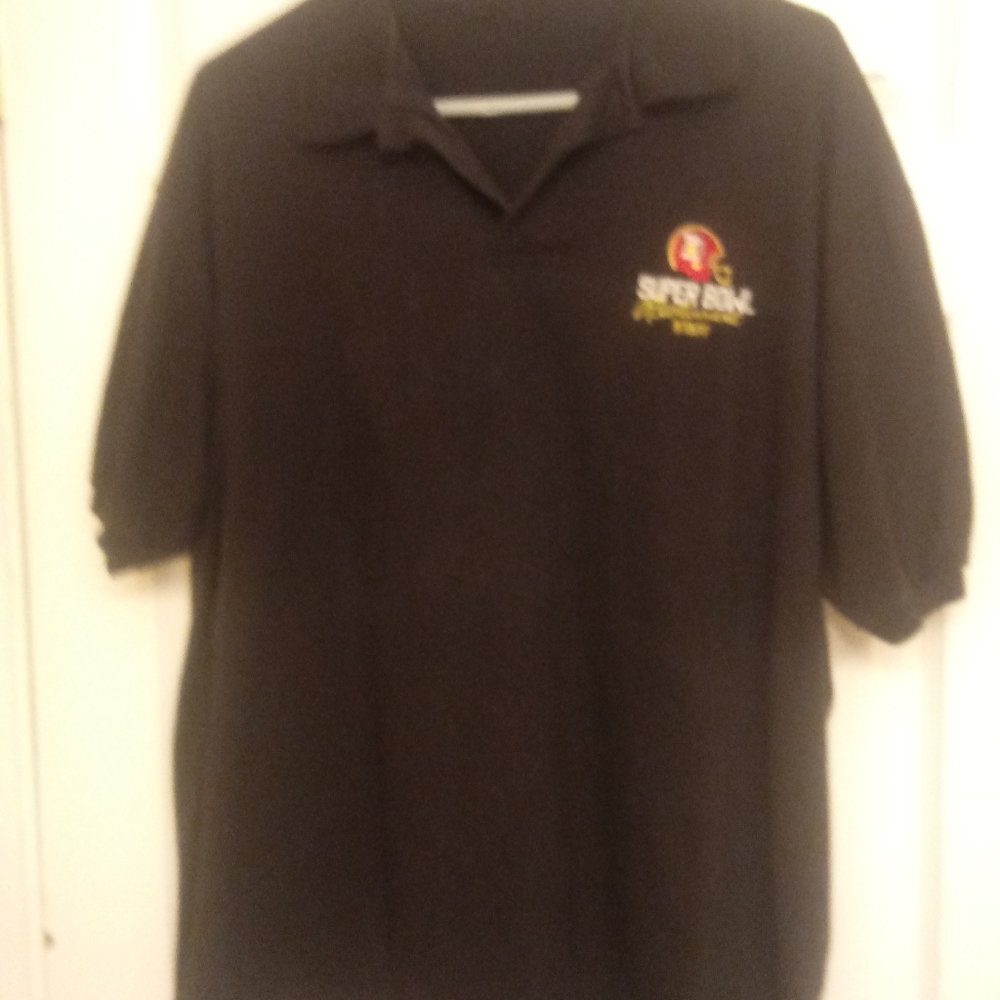 Extra large black Superbowl Restaurant shirt